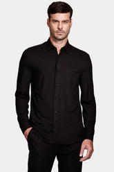 Camisa Manga Longa Cosmo Regular Malha Liquid Repeller Preto