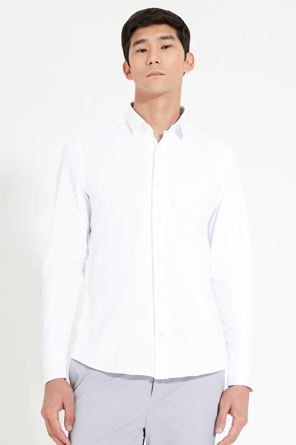 Camisa Everyday Manga Longa Branco